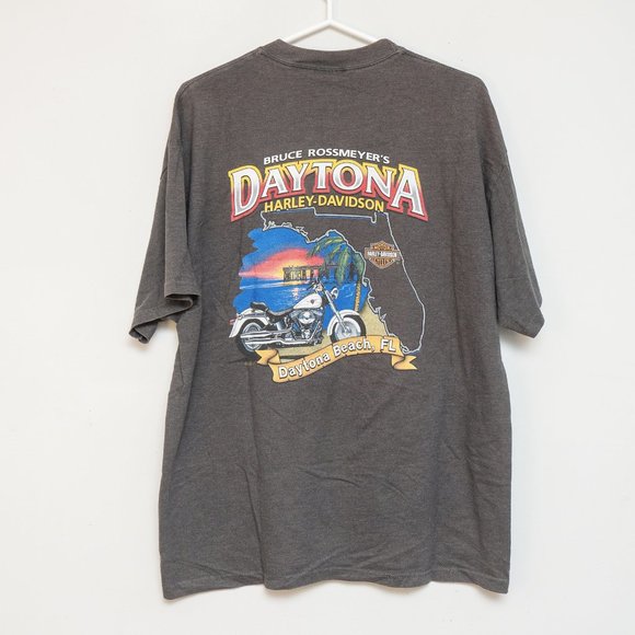 SOLDHarley-Davidson x Vintage - Double-sided Tee